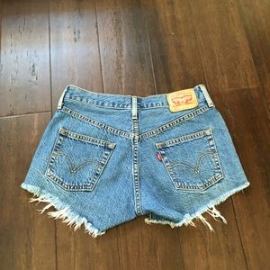 levi’s denim shorts